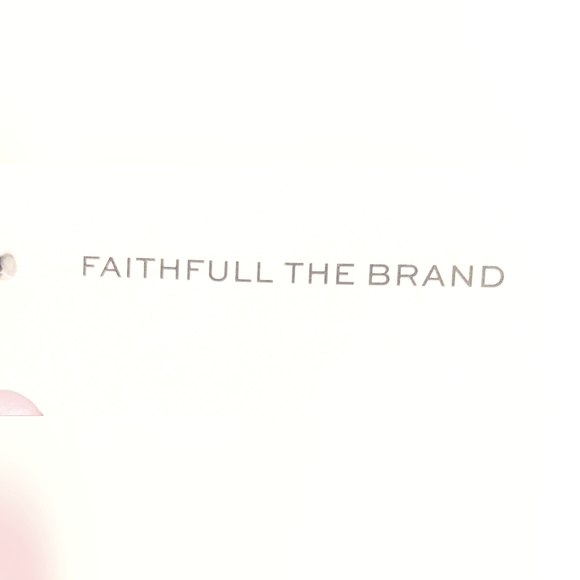 NWT Faithfull The Brand Cropped Smocked Top Sz S - Picture 7 of 13